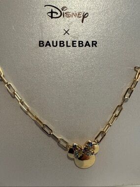 Disney x Baublebar Minnie Mouse Necklace